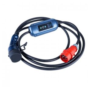 Akyga Power cable for electric vehicles 16A CEE 5pin/Type2 LCD, 5m