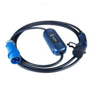 Akyga Power cable for electric vehicles 32A CEE 3-pin Type2 LCD, 5m