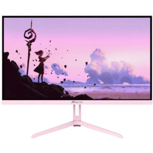 AROZZI NOVA gaming monitor 23.8" 24T1K200 Pink/ LED/ 1920x1080/ 200Hz/ IPS/ 1000:1/ 1ms/ HDMI/ DP/ pink