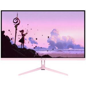 AROZZI NOVA gaming monitor 27" 27T2K180 Pink/ LED/ 2560x1440/ 180Hz/ IPS/ 1000:1/ 1ms/ 2xHDMI/ 2xDP/ pink