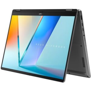 ASUS Vivobook Flip/ CORE ULTRA 7 256V/ 16GB/ 1TB SSD/ Intel® Graphics/ 14"WUXGA, touch, OLED/ W11H/ gray