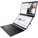ASUS Zenbook Duo/ Core Ultra 9 285H/ 32GB/ 1TB SSD/ Intel Arc/ 14"WQXGA+, 120Hz, touch/ W11P/ gray