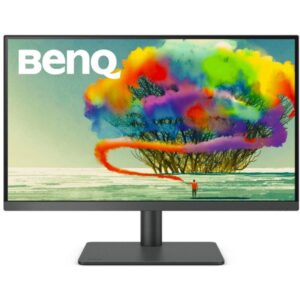 BENQ 27" LED PD2705U/ FF/ LBL/ IPS panel/ 3840x2160/ 20M:1/ 5ms/ HDMI/ DP/ USB/ speaker/ Pivot/ black