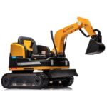 BLUETOUCH electric children's excavator/ speed 5 km/h/ operating time 45 min/ yellow