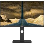 DAHUA 27" LED LM27-P301A/ IPS panel/ 2560x1440 (QHD)/ 1200:1/ 5ms/ 350 cd/m2/ HDMI/ DP/ USB-C/ PIVOT/ VESA 75x75/ black