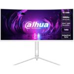 DAHUA 30" LED LM30-E330CW/ VA panel/ 2560x1080 (WFHD)/ 3000:1/ 1ms/ HDMI/ DP/ VESA 75x75/ white