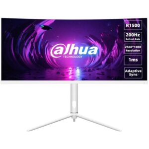 DAHUA 30" LED LM30-E330CW/ VA panel/ 2560x1080 (WFHD)/ 3000:1/ 1ms/ HDMI/ DP/ VESA 75x75/ white