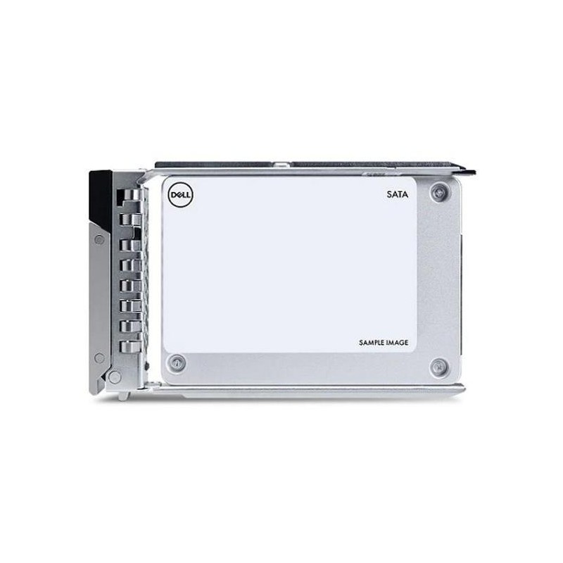 DELL disk 960GB SSD/ SATA Read Intensive/ ISE/ 6Gbps/ 512e / 2.5" in 3.5" frame./ cabled/ for PowerEdge T150, T140