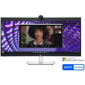 DELL P3424WEB/ 34" curved/ 21:9/ 3440 x 1440/ WQHD/ 1000:1/ 8ms/IPS/DP/HDMI/USB-C/4xUSB/RJ45/webcam/3Y Basic on-s.