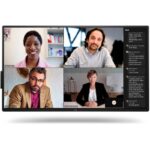 DELL P5525QC/ 55" LED/ 16:9/ 3840x2160/ 1200:1/ 8ms/USB-C/ 2x HDMI/ 2xDP/ 2x USB/ RJ45/ COM/ 3Y Basic on-site