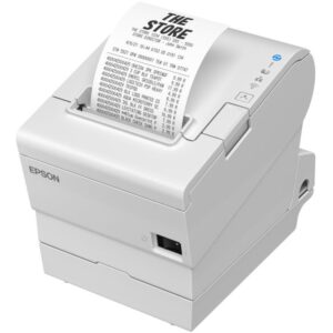 EPSON TM-T88VII/ POS printer/ USB+serial+Ethernet/ White/ Power supply included