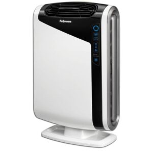 FELLOWES AeraMax DX 95 air purifier/ four-stage filtration system/ black-white