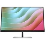 HP E27k G5/ 27"/ 3840x2160/ IPS/ 5ms/ 350 cd/m2/ 1000:1/ HDMI/ DP/ USB/ RJ-45/ VESA/ PIVOT/ black-silver