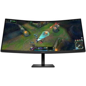 HP OMEN 34c G2/ 34"/ 3440x1440/ VA/ 1ms/ 400 cd/m2/ 3000:1/ HDMI/ DP/ jack/ VESA/ black
