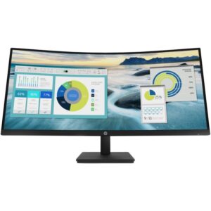 HP P34hc 34"/ 3440x1440/ 5ms/ 250 cd/m2/ matte/ DP/ HDMI/ USB-C/ Black