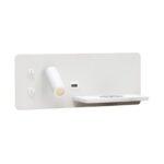 IMMAX LED Be PREPARE 4in1, spotlight with Qi charging, USB, white, right version