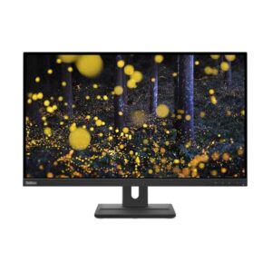 Lenovo E27q-20/ 27" IPS/ 16:9/ 2560 x 1440 QHD/ 350cd/m2/ 1000:1 / 4ms/ HDMI/ DP/ PIVOT/ VESA/ black