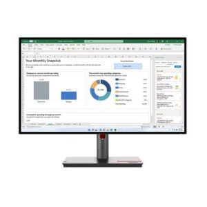 Lenovo P27h-30/ 27" IPS/ 2560x1440/ 16:9/ 350cd/m2/ 4ms/ HDMI/ DP/ USB/ USB-C/ LAN/ VESA/ PIVOT/ black