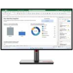 Lenovo P27q-30/ 27" IPS/ 2560x1440/ 16:9/ 350cd/m2cmd/ 1000:1 / 4ms/ HDMI/ DP/ USB/ VESA/ black