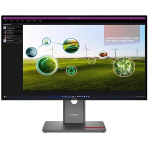 Lenovo P27Q-40/ 27" ECO-IPS/ 2560x1440/ 16:9/ 350cd/m2cmd/ 1500:1/ 4ms/ HDMI/ DP/ USB/ VESA/ black