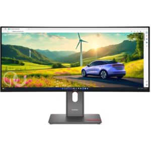 Lenovo P34WD-40/ 34" ECO-IPS/ 3440x1440/ 21:9/ 350cd/m2cmd/ 2000:1/ 4ms/ HDMI/ DP/ USB/ RJ45/ VESA/ black