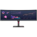 Lenovo P49w-30/ 49" IPS, curved/ 5120x1440/ 32:9/ 350cd/m2 cmd/ 2000:1 / 4ms/ HDMI/ DP/ USB/ RJ45/ VESA/ black
