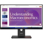 Lenovo T24D-40/ 23,8"/ IPS/ 1920x1080/ 16:9/ 250cd/m2cmd/ 1500:1/ 4ms/ HDMI/ DP/ USB/ USB-C/ LAN/ PIVOT