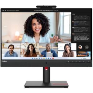 Lenovo T24mv-30/ 23.8" IPS/ 1920x1080/ 16:9/ 250cd/m2cmd/ 1000:1 / 4ms/ HDMI/ DP/ USB/ RJ45/ VESA/ PIVOT/ black
