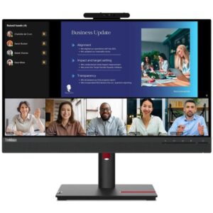 Lenovo T24v-30/ 23.8" IPS/ 1920x1080/ 16:9/ 250cd/m2cmd/ 1000:1 / 4ms/ HDMI/ VGA/ DP/ USB/ VESA/ PIVOT/ black