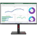 Lenovo T32p-30/ 31.5" IPS/ 3840x2160/ 16:9/ 350cd/m2cmd/ 1000:1 / 4ms/ HDMI/ DP/ USB/ RJ45/ VESA/ PIVOT/ black