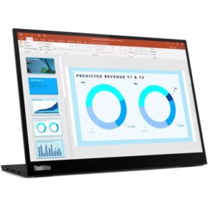 Lenovo ThinkVision M14d/ 14" IPS/ 2240x1400/ 16:10/ 300cd/m2cmd/ 1500:1 / 6ms/ USB/ VESA/ black