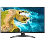 LG monitor 27TQ615S-PZ IPS webOS / 1920x1080 /8 bit/ 1000:1 / 250cd / 2xHDMI / Wifi / DVB-T/T2/DVB-C/DVB-S/S2 /DO black