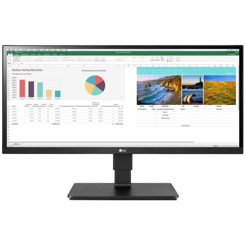 LG monitor 29BN650-B 29" AH-IPS ultrawide / 2560 x 1080/ 250cdm2/ 5ms/ M:1 / 2xHDMI/ DP / black