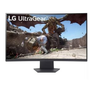 LG monitor 32GS60QC-B VA 31.5"/ 2560x1440 / 180Hz/ 300cdm / 1ms/ 3000:1/DP/HDMI/ black