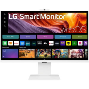 LG monitor 32U850SA-W 31.5" IPS 3840x2160/16:9/400cdm/5ms/USB-C/HDMI/BT/Wifi/webOS/mirroring/speaker/FHD camera/high.status