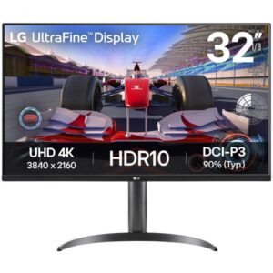 LG monitor 32UR550K-B 31.5" VA 4K 3840x2160 / 16:9 / 250cdm / 4ms / DP /2xHDMI/speaker/height adjustment