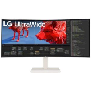 LG monitor 38WR85QC- curved IPS / 37.5"/21:9/3840x1600/ 144Hz/1000:1/ 1ms / 450cd/m2 /HDMI/DP/USB-C/USB/LAN/ speakers