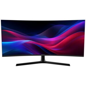 MISURA 34" LED P23EG34RWA01/ curved/ VA/ 3440x1440/ 4000:1/ 1ms/ 400 cd/m2/ HDMI/ DP/ SPEAKER/ VESA 100x100/ black
