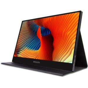 MISURA portable LCD monitor 16" M16T/ touch/ IPS/ 1920x1080/ 1200:1/ 30ms/ 300 cd/m2/ HDMI/ USB-C/ SPEAKER