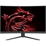 MSI Gaming G32CQ4 E2/ 31.5" curved/ 2560x1440/ VA LED, 170Hz/ 1ms/ 250cd/m2/ 3000:1/ HDMI/ DP/ black