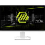 MSI Gaming MAG 274QRFW/ 27"/ 2560 x 1440/ IPS/ 1ms/ 180Hz/ 400cd/m2/ 1000:1/ HDMI/ DP/ VESA/ white