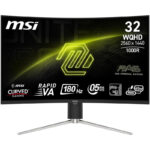 MSI Gaming MAG 325CQRF QD E2/ 31,5" zakřivený/ 2560x1440 / VA LED/ 0,5ms/ 180Hz/ 300cd/m2/ 3500:1/ HDMI/ DP/ VESA/ černý