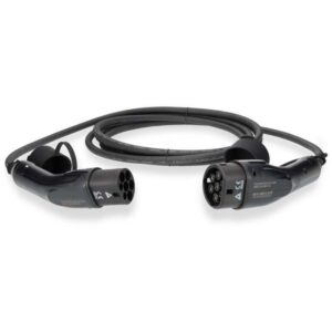 NEDIS electric vehicle cable/ cable type 2/ 16 A/ 11000 W/ 3-phase/ black/ box/ 5 m