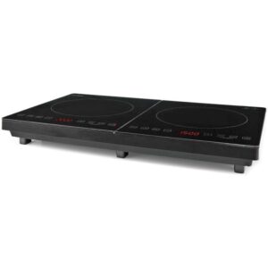 NEDIS induction cooker/ 2 burners/ power 3500 W/ overheating protection/ timer/ child lock/ turbo function/ LCD display