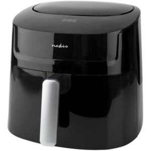 NEDIS multifunctional hot air fryer/ volume 7.2 L/ 240 min. timer/ 8 preset programs/ power 1800 W/ black
