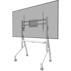 Neomounts FL50-525WH1 /Display holder/trolley/55-86"/4 wheels/VESA 900X600/load capacity 76kg/height adjustable/white