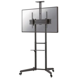 Neomounts FL50-550BL1/Display holder/trolley/37-70"/4 wheels/VESA 600X400/load capacity 50kg/height adjustable/tilt/AV holder/bl