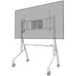 Neomounts FL50-575WH1 Neomounts MOVE Go XL Mobile Floor Stand (fast install, height adjustable), white