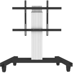 Neomounts PLASMA-M2250SILVER / Motorized Mobile Floor Stand - VESA 200x200 up to 800x600 / Silver