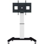 Neomounts PLASMA-M2500SILVER / Motorized Mobile Floor Stand - VESA 200x200 up to 800x600 / Silver